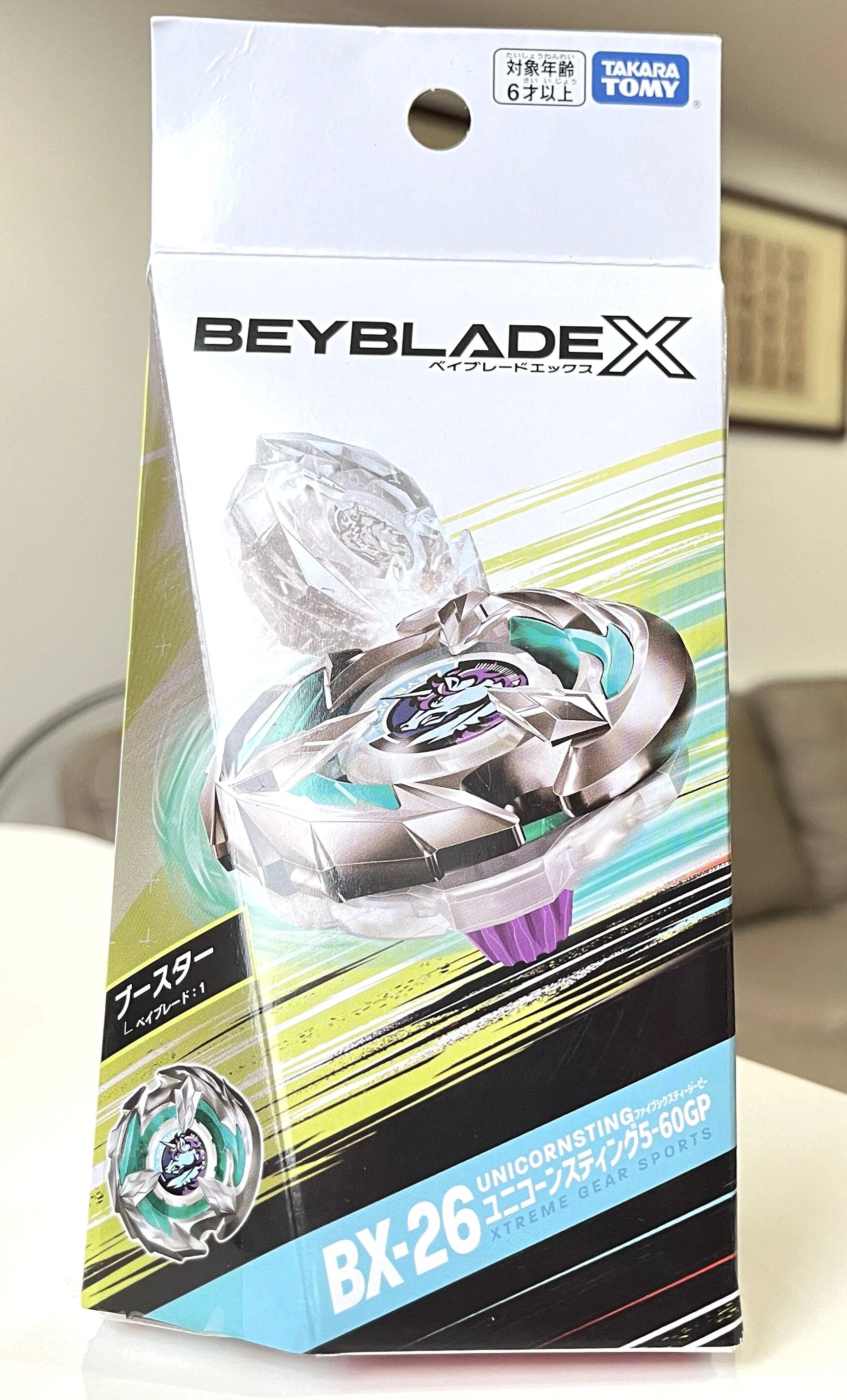 Takara tomy BX-26 einhorn stich 5-60gp beyblade x