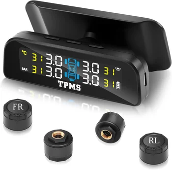 Solar LCD Tire Pressure Monitor 1