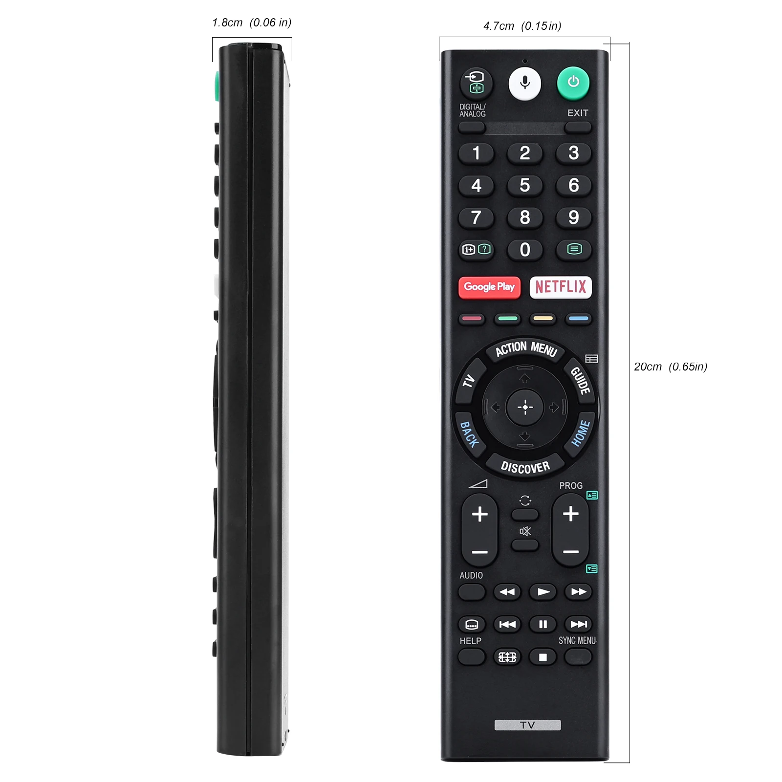 TV 및 브라비아 TV용 음성 대체 리모컨, TX200P 스마트 LED 스마트 TV용