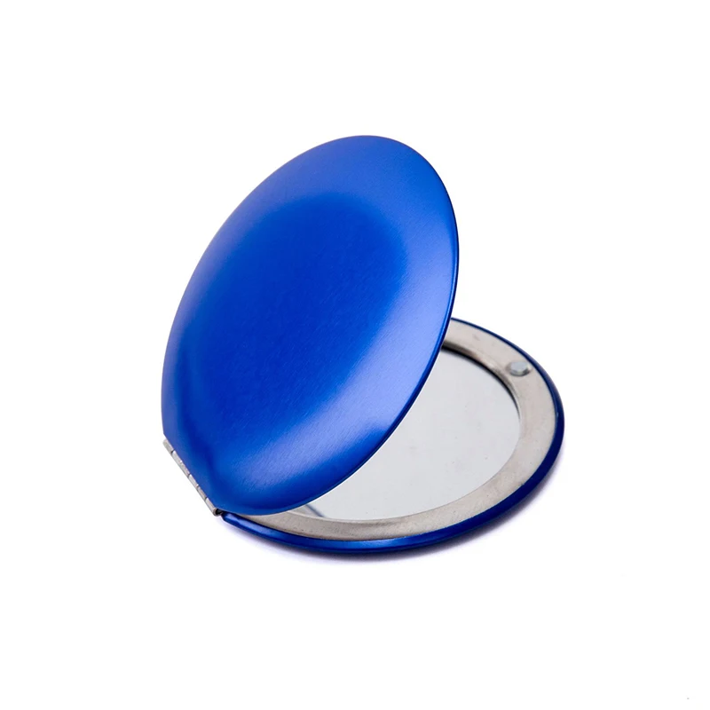 미니 소형 메이크업 거울 휴대용 소형 라운드 접이식 거울 휴대용 포켓 돋보기 화장대 거울 여성 메이크업 도구