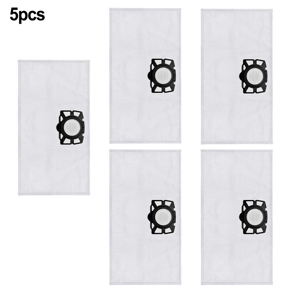 5pcs Dust Bags For Karcher  2.863-314.0 KFI 357 KA 40 WD2 Plus WD3 SE4002 Robot Vacuum Cleaner Replacement Accessories