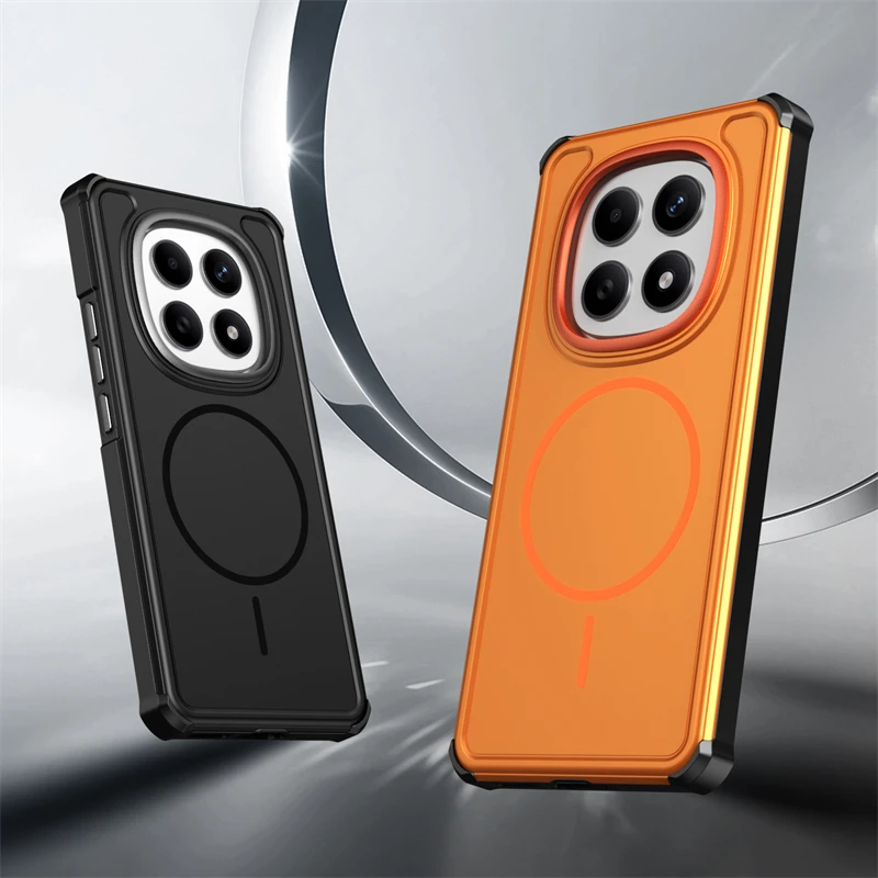 Magsafe Magnetic Wireless Charging Rugged Armor Shockproof Matte Case