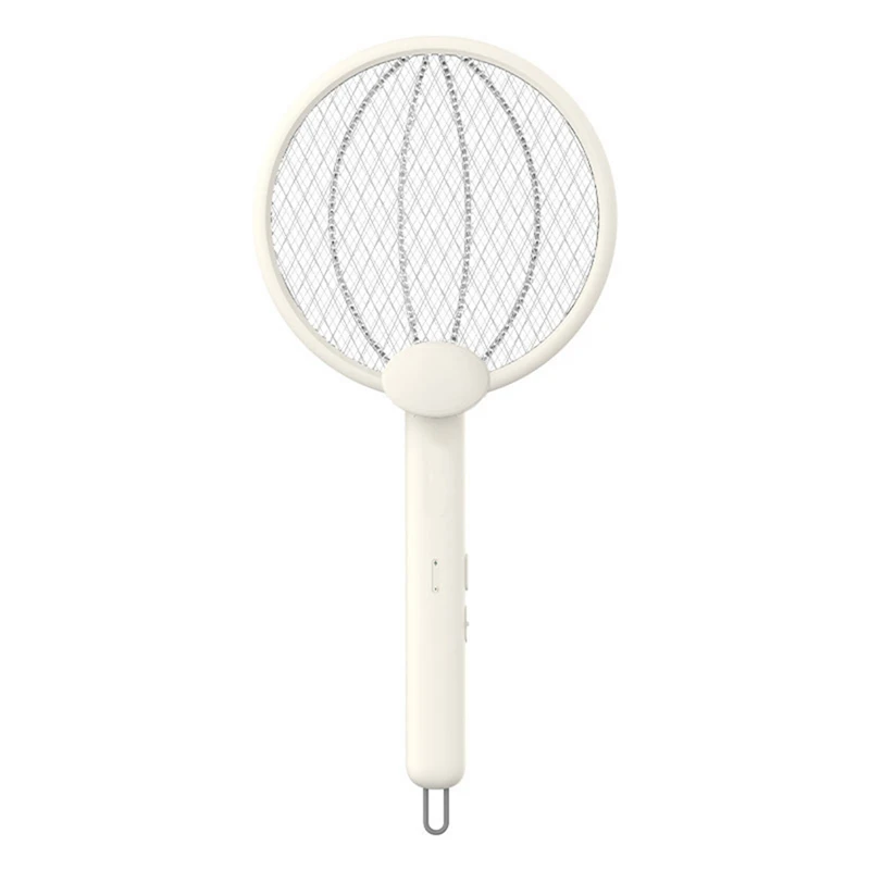 

Mosquito Swatter Lamp USB Rechargeable Mosquito Racket Swatter DC3000V Repellent For Outdoor