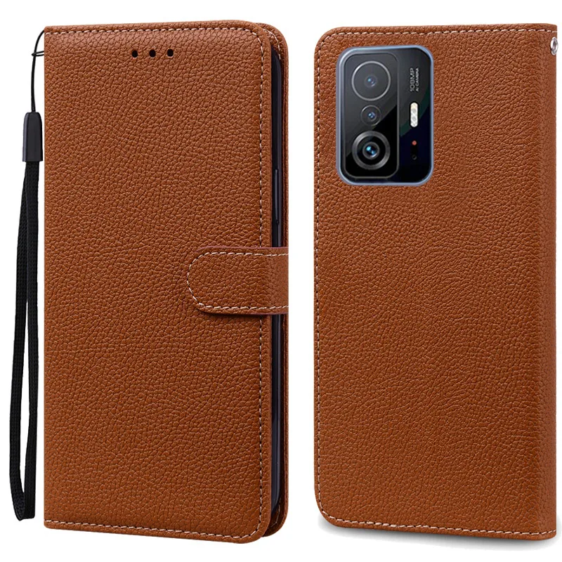 Leather Wallet Flip Case - Elegant Cover