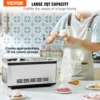 VEVOR Automatic Ice Cream Maker with Built-in Compressor 2 Quart No Pre-freezing Fruit Yogurt Machine Electric Sorbet Maker 2