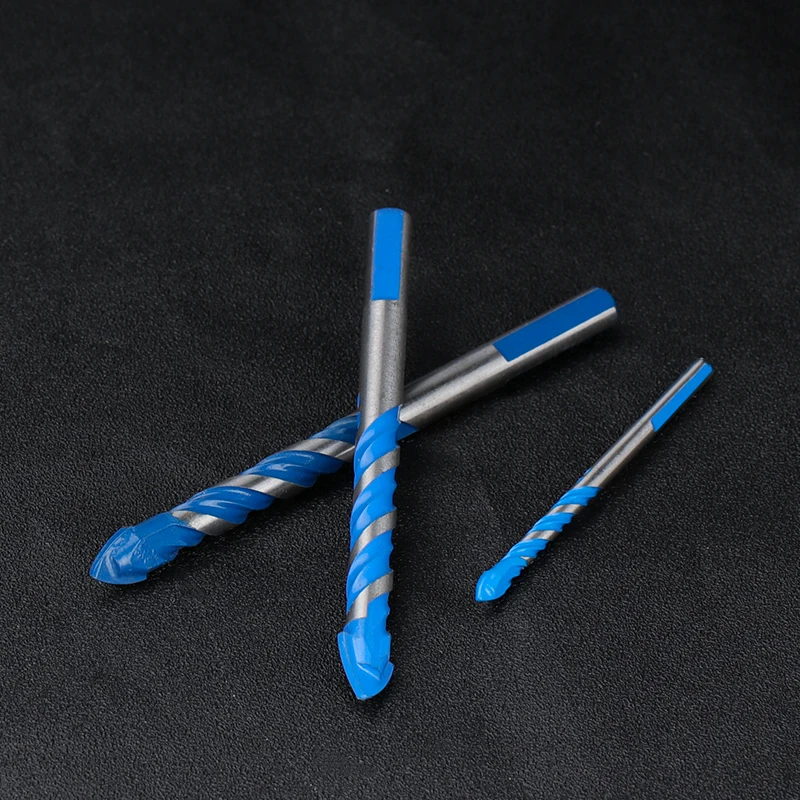 XCAN Bohrer, Glasbohrer für Fliesen, Keramik, Beton, Lochöffner, Dreieck-Bit, Bohrwerkzeug, 3 mm, 4 mm, 5 mm, 6 mm, 8 mm, 10 mm, 12 mm – Detail 9