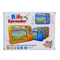 Spanish English Interactive Learning Tablet 2 in 1 Touch Screen Pad Hand-Painted Plate for Kids Alphabet Numbers Education Gift 1