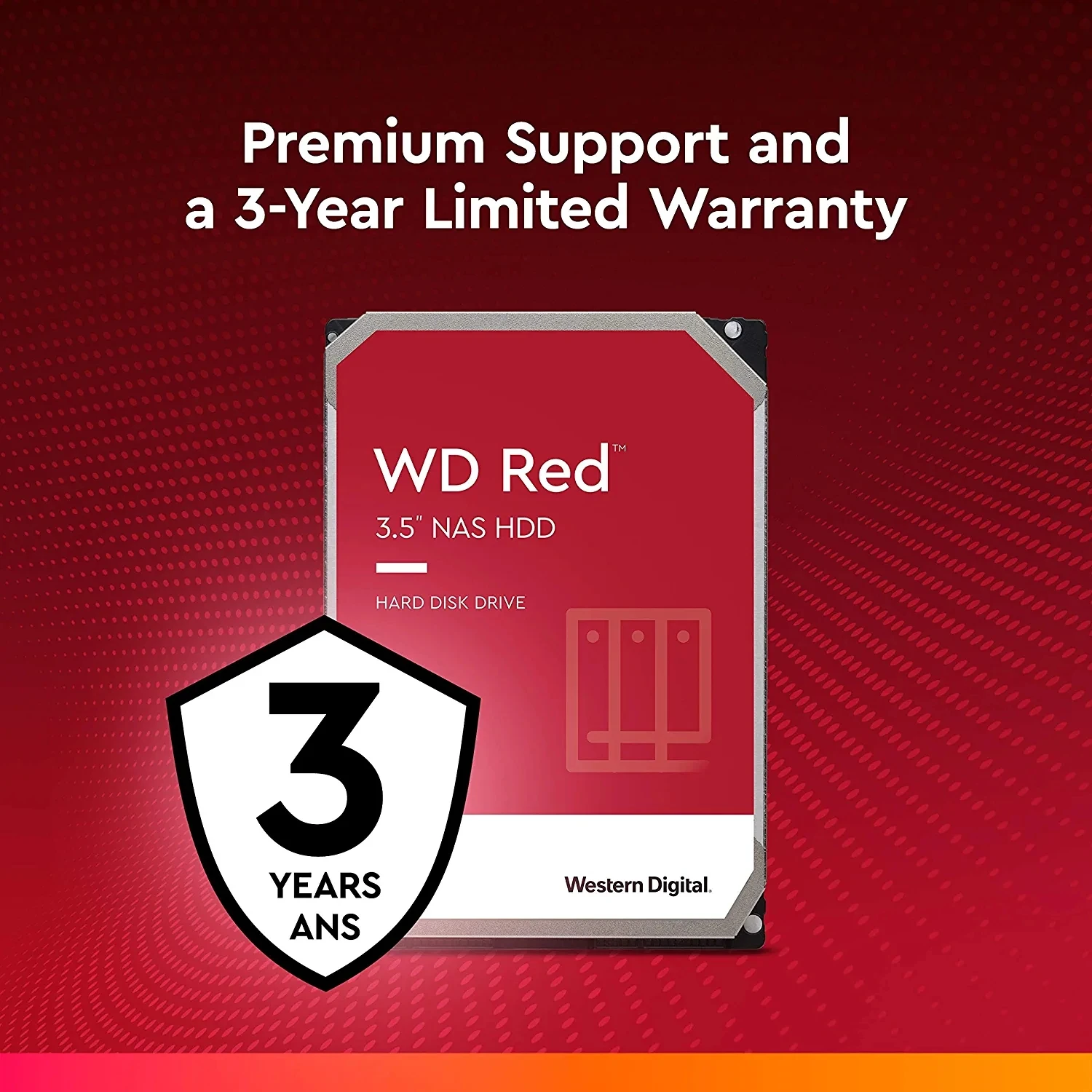    WD 4TB  NAS ϵ ũ ̺, 3.5 4TB  ϵ ̺ 5400RPM SATA 6 Gb/s 64MB ĳ ũž