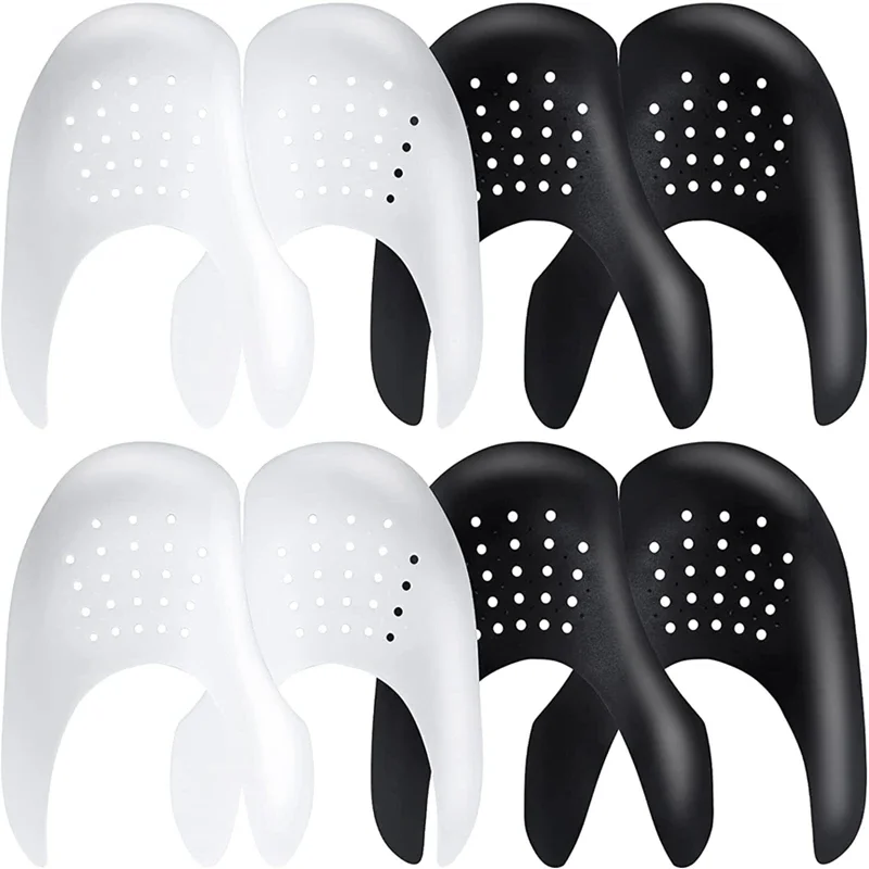 Anti Crease Shoe Head Protector 2 Pair for Casual Sneaker Anti Wrinkle Shoe Toe Caps Support Stretcher Expander Shoes Protection