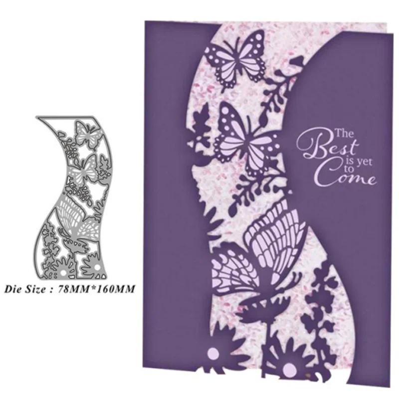 

Металлические Вырубные штампы с мультяшными кружевами, бабочками, вырезами «сделай сам», вырез для скрапбукинга, вырез для свадебной вечеринки, открытка, тиснение, декоративный трафарет