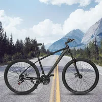 Mountain Bike, 24/26/27.5-inch, Dual Full Suspension, 21 Speed with Disc Brakes, Aluminum/steel Beach School Bike 2