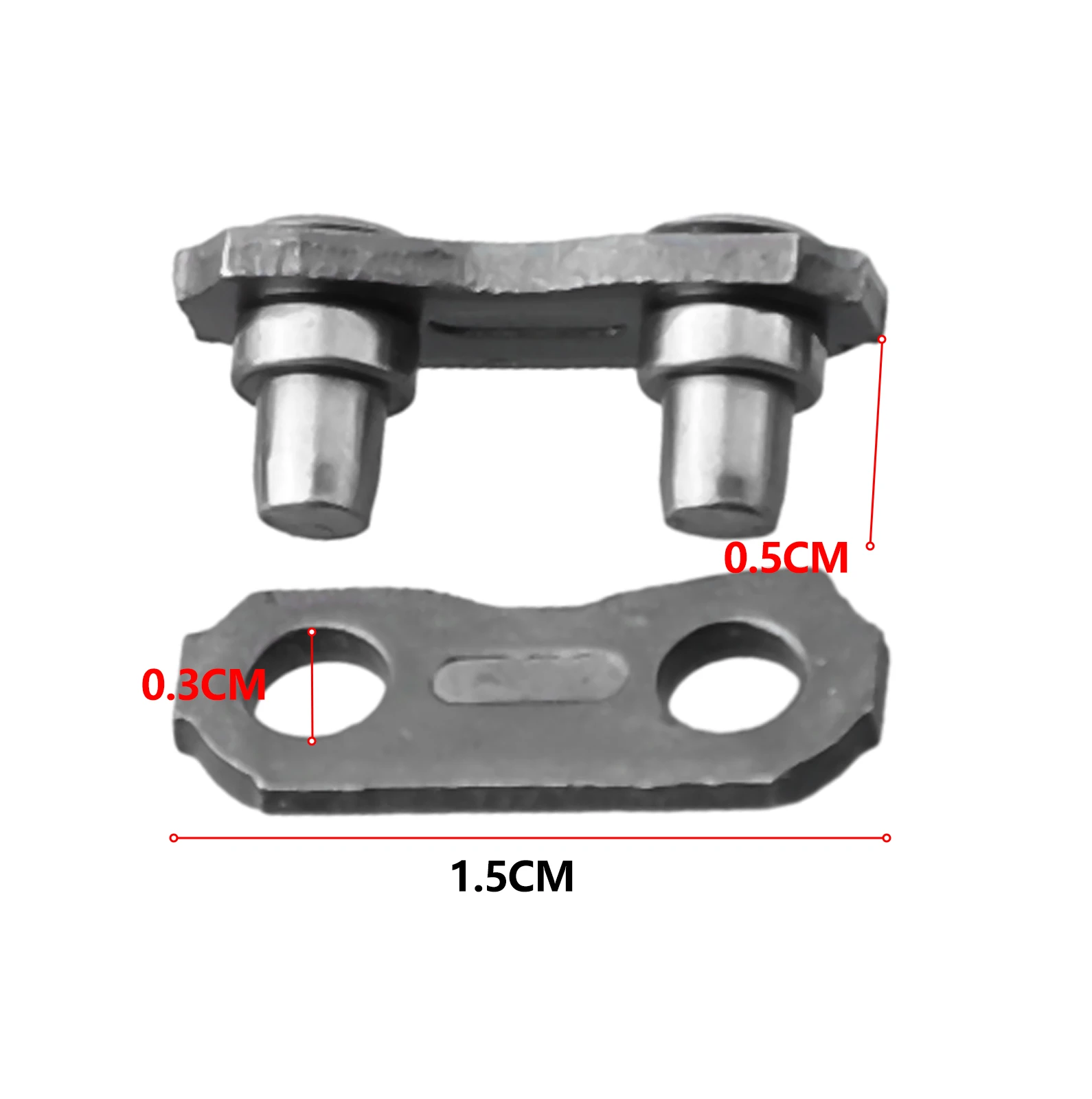 

10pcs Stainless Steel Chainsaw Chain Joiner Link For JOINING 325 058 Chainsaw Electric Chainsaw Parts 1.5x0.5cm Garden Accessory