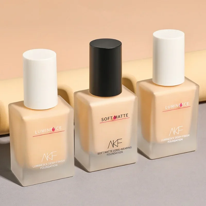 AKF Foundation High Coverage Makeup Base High Quality Professional Makeup Korean Cosmetics Concealer Luxury Product Primer 35g 6