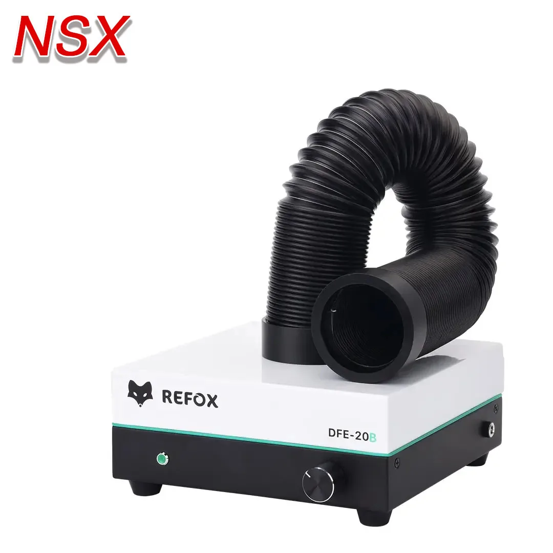 

REFOX DFE-20B Fume Extractor Soldering Smoke Purifier Air Cleaner Dust Purification for PCB Motherboard Welding Absorbing Repair