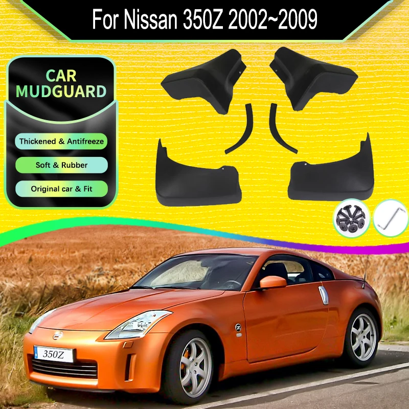 Car Mudguards For Nissan 350z Fairlady Z Z33 20022009 Coupe Fender