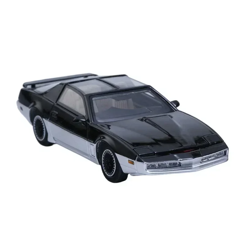 1:64 Modello Firebird Knight Rider Karr Black Silver Alloy Diecast Car Toy Die Casting Car Toys Model Decorat Kids Regali Di Natale
