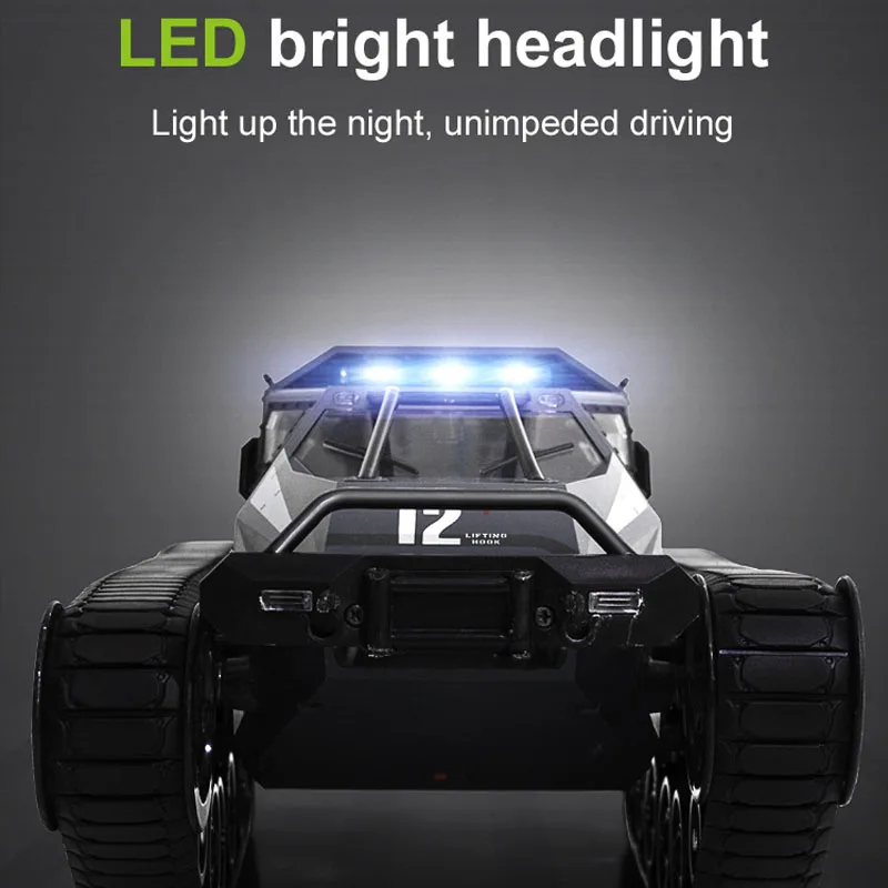 Ev2 Simulation G2061 Off-road High-speed Track Drift 2.4g Tank Armored Vehicle 1:12 Climbing Boy Remote-controlled Tank Toy 3