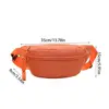 Half Moon Women's Chest Bag New Oxford Cloth Large Capacity Waist Bags Waterproof Multifunctional Running Belt Bags Sport 6