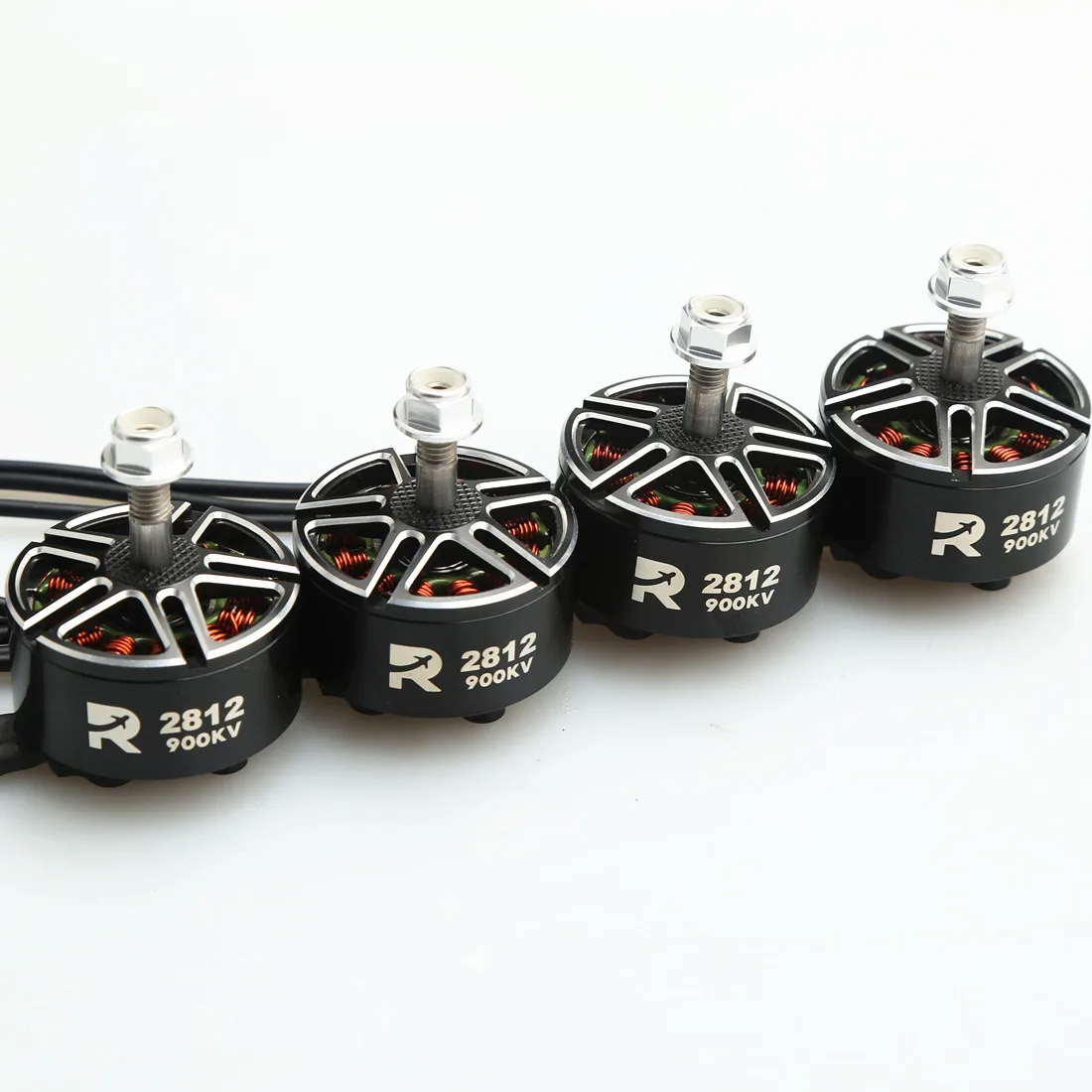 FPV Brushless Motor 2812 900KV 3-6S Alloy Shaft Compatible 7-9inch propeller Long Range Drones Motor DIY Parts