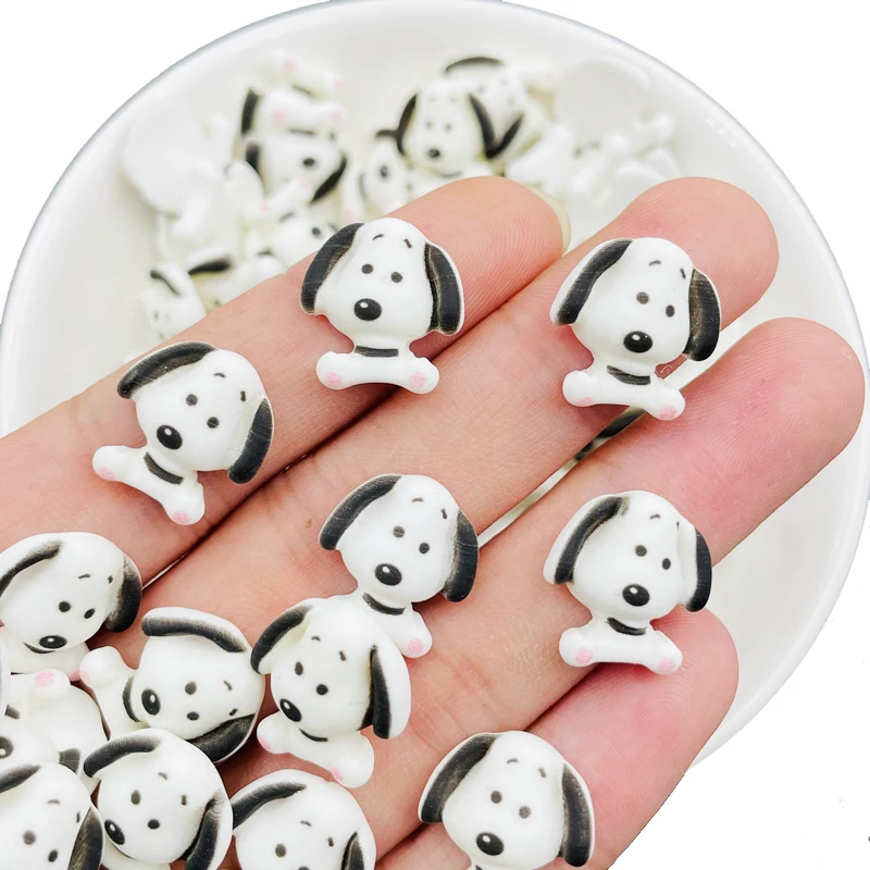 

20 Pcs New Cute Mini Cartoon Lovely Animal Puppy Flat Back Resin Cabochons Scrapbook Diy Party Manicure Hairpin Accessories L11