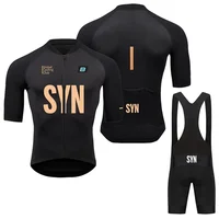 Men Summer SYN BIEHLER Cycling Jersey Set Breathable Racing Cycling Jersey Sport Mtb Bicycle Jersey Bike Cycling Clothing Suit 1