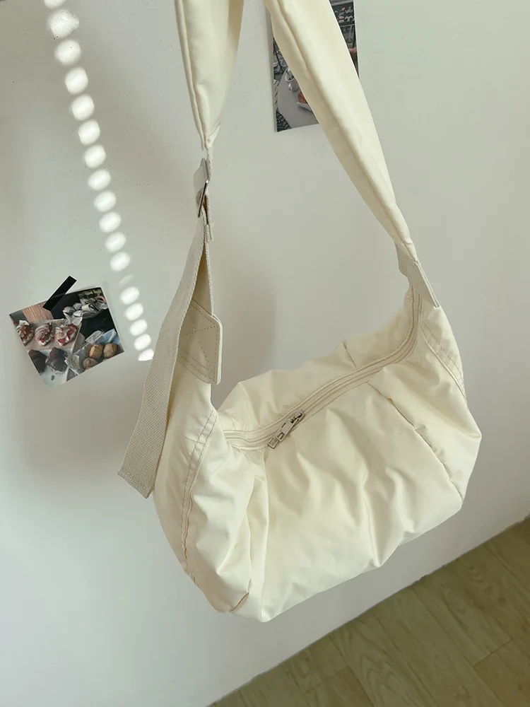Fashion Women Large Capacity Crossbody Shoulder Bag Down Cotton Casual Simple And Versatile_voghion.com