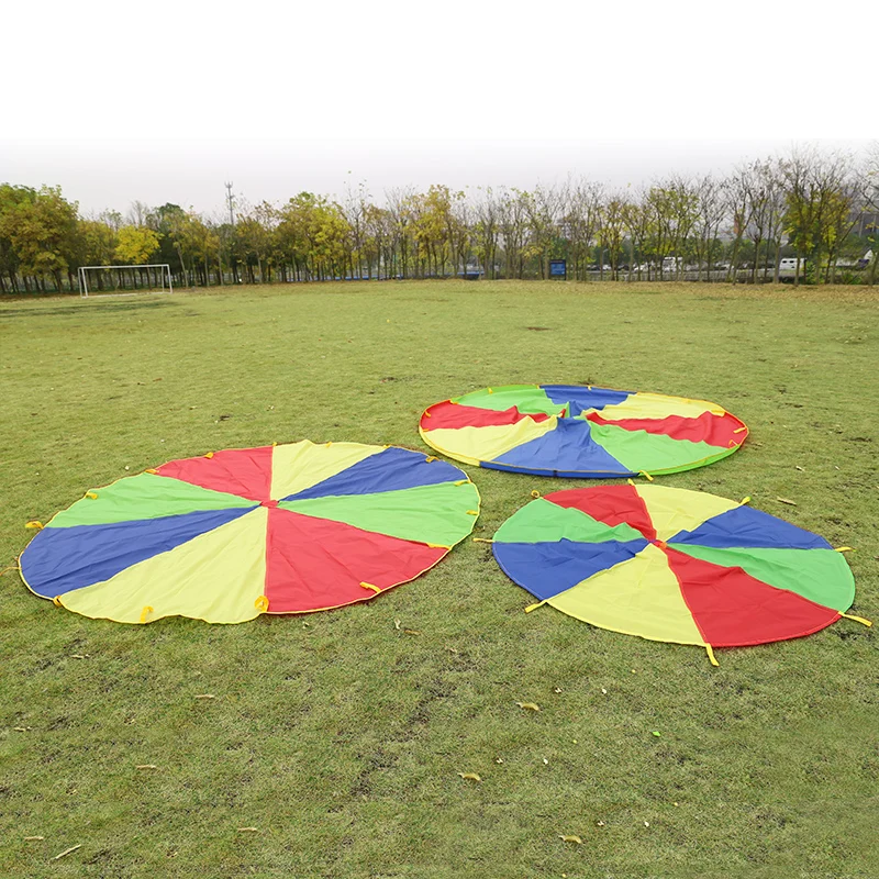 1PC Rainbow Design Umbrella Colorful Sports & Entertainment Product Outdoor Team Sport Play Set Rainbow Pattern