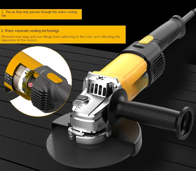 

Brushless Angle Grinder Polishing Cutting Machine Heavy Grinding High Power 3000W Industrial Grade Electric Tool
