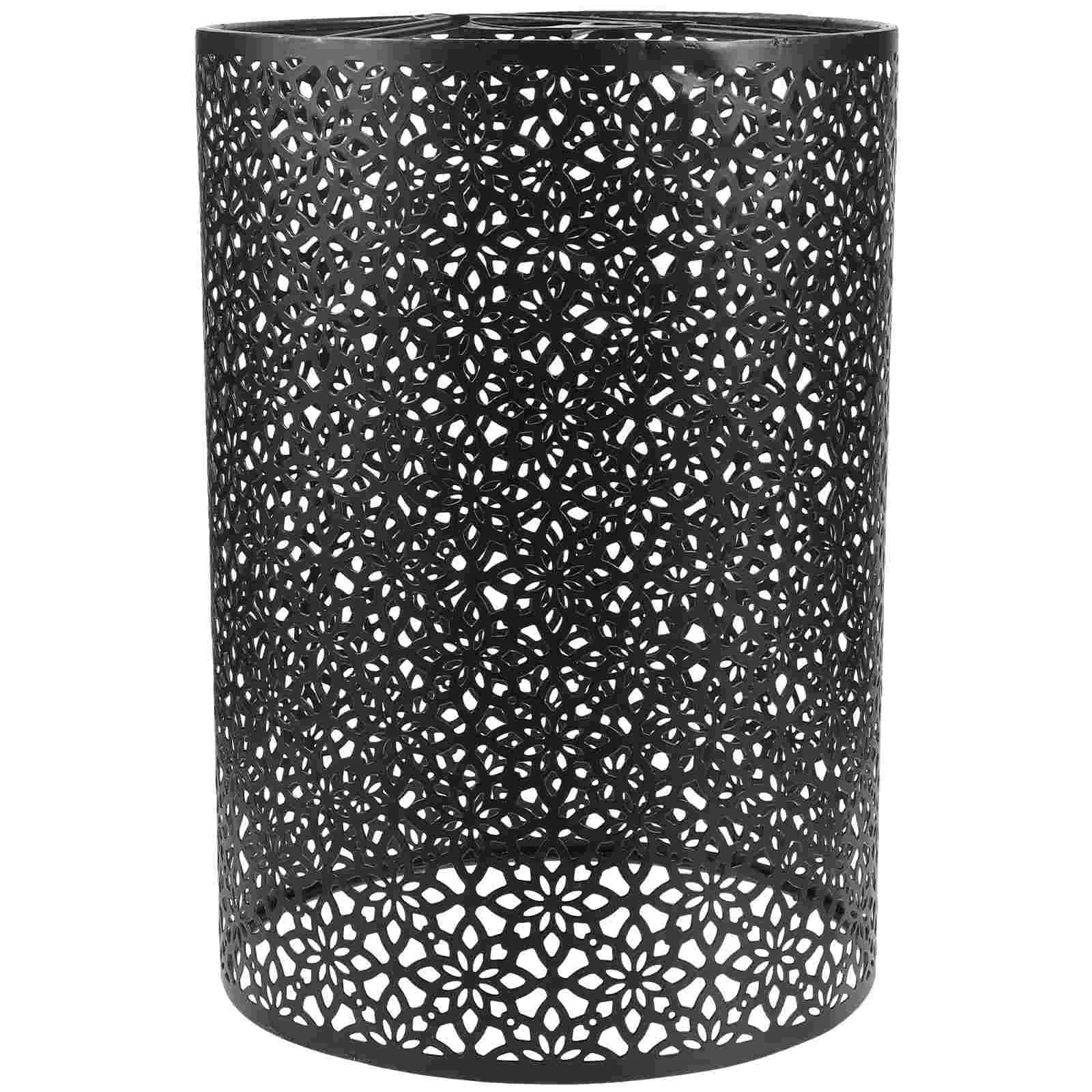 

Wrought Iron Hollow Lampshade Replacement Floor Desk Ceiling Light Cover Wall Vintage Large Lampshades Table