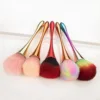 Rose Gold Powder Blush Brush Professional Make Up Brush Large Cosmetic Face Cont Cosmetic Face Cont brocha colorete Make Up Tool 2
