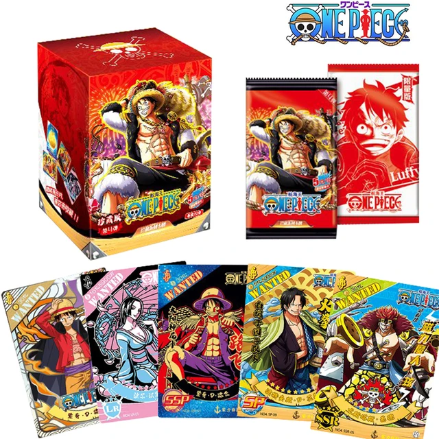 Novo 55pcs One Piece Cards Em Inglês Luffy Zoro Nami Cartão De Plástico De  Ouro Rare Collection Battle Trainer Cartão Crianças Brinquedos Presente -  AliExpress