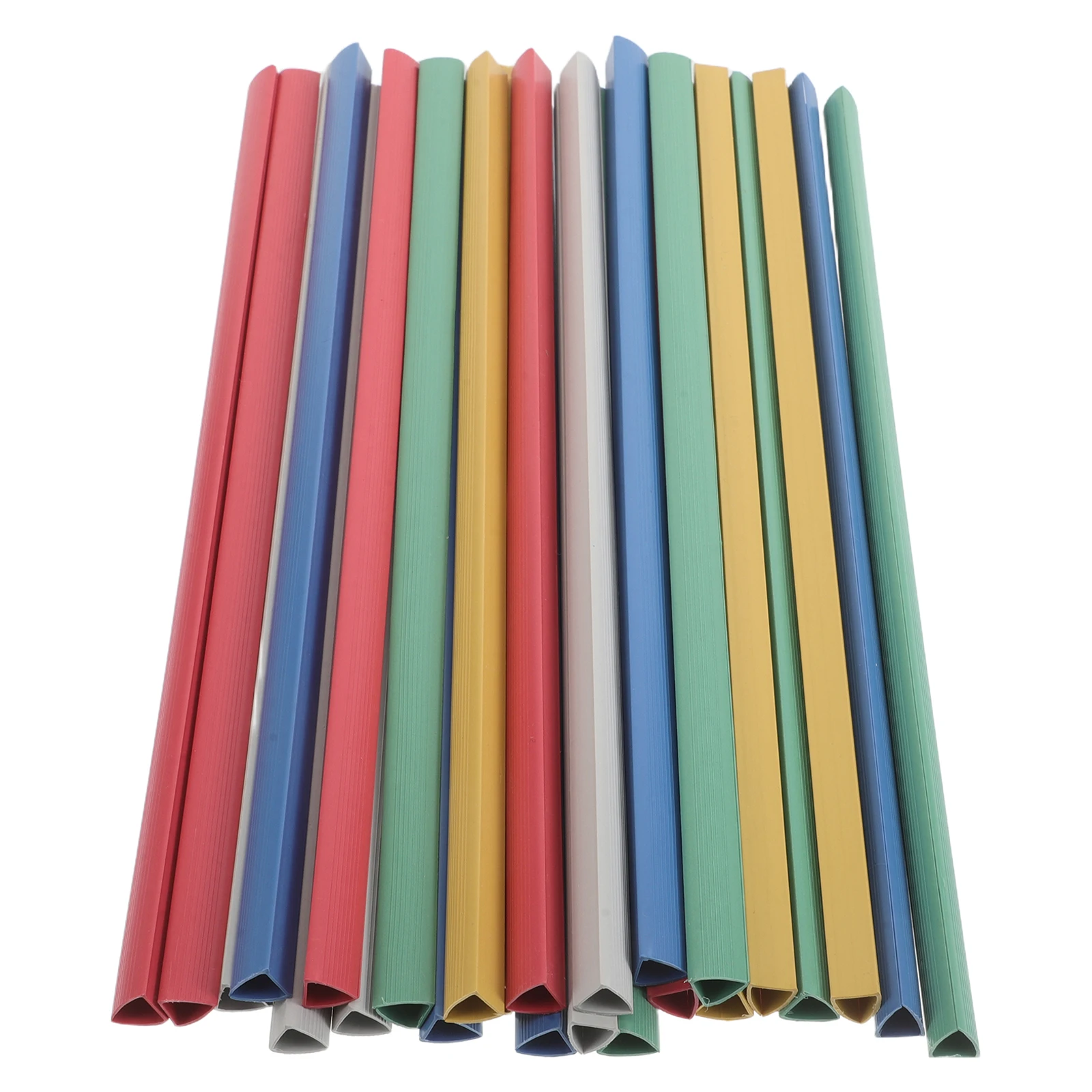 25pcs Binding Bars Report Covers File Folder Binder Sliding Bars For A4 And Letter Size Paper School Business Students Office - 2