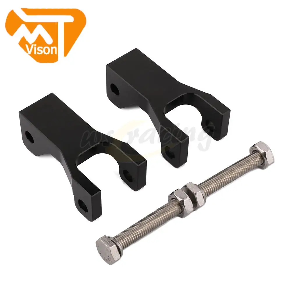 Motorcycle ATV Front 3.5" Lowering Adapter Adjustable Kit For Honda TRX 450R TRX450R YAMAHA YFZ450 Raptor 700 Raptor700