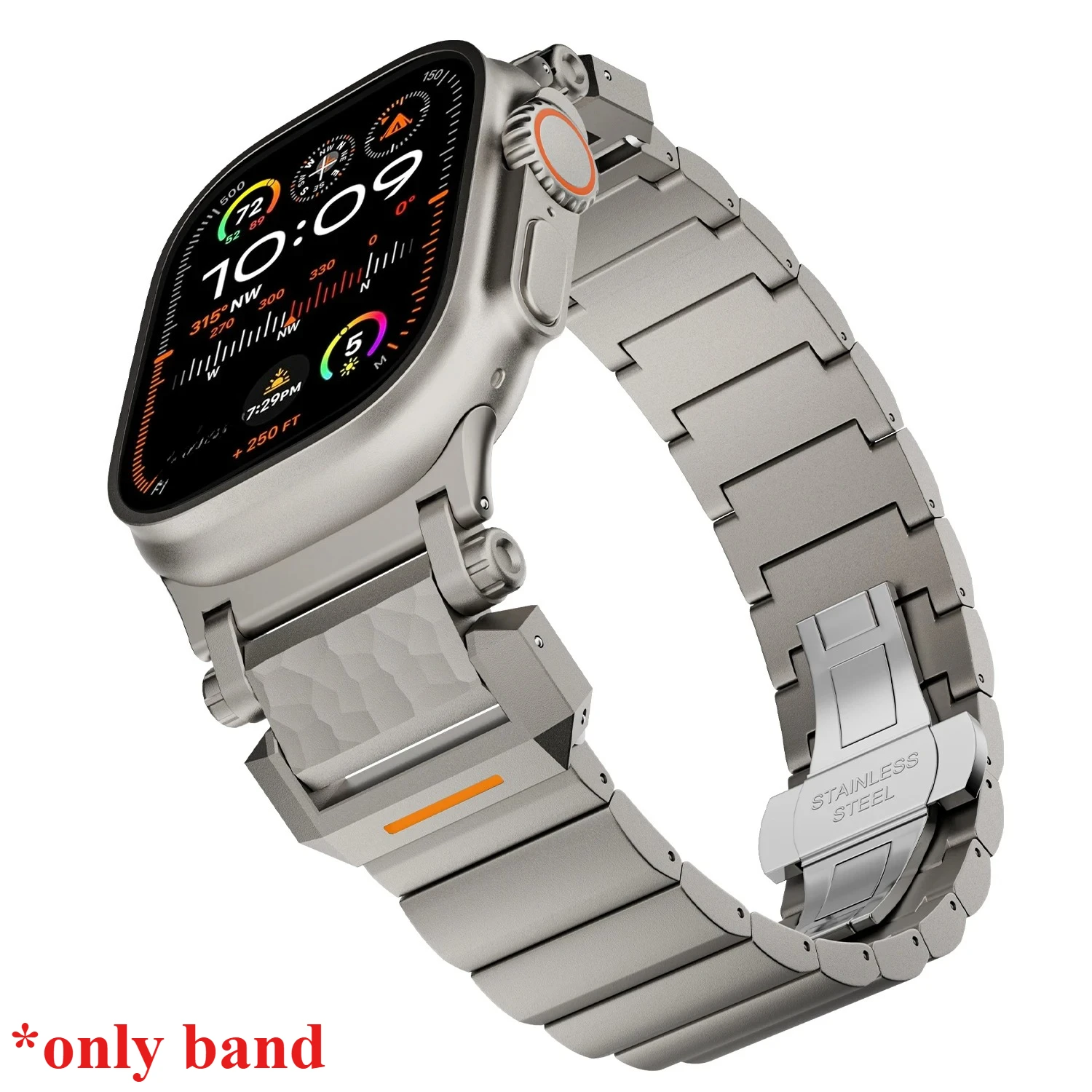 Luxury Titanium Band for Men - Premium Bracelet Strap