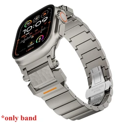 Luxury Titanium Band for Men - Premium Bracelet Strap (Titanium)