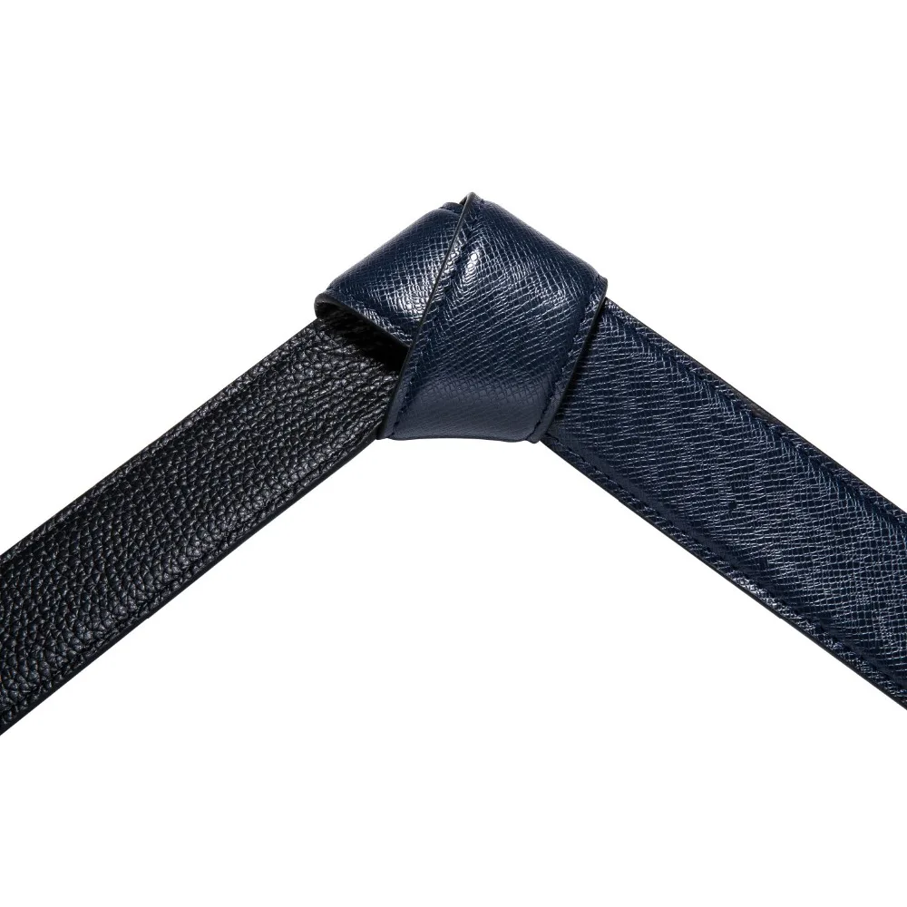 3.5cm Cowskin Genuine Leather Belts for men Replacement Belt without buckle Crocodile Solid Brown Blue Red Black Leather Belts