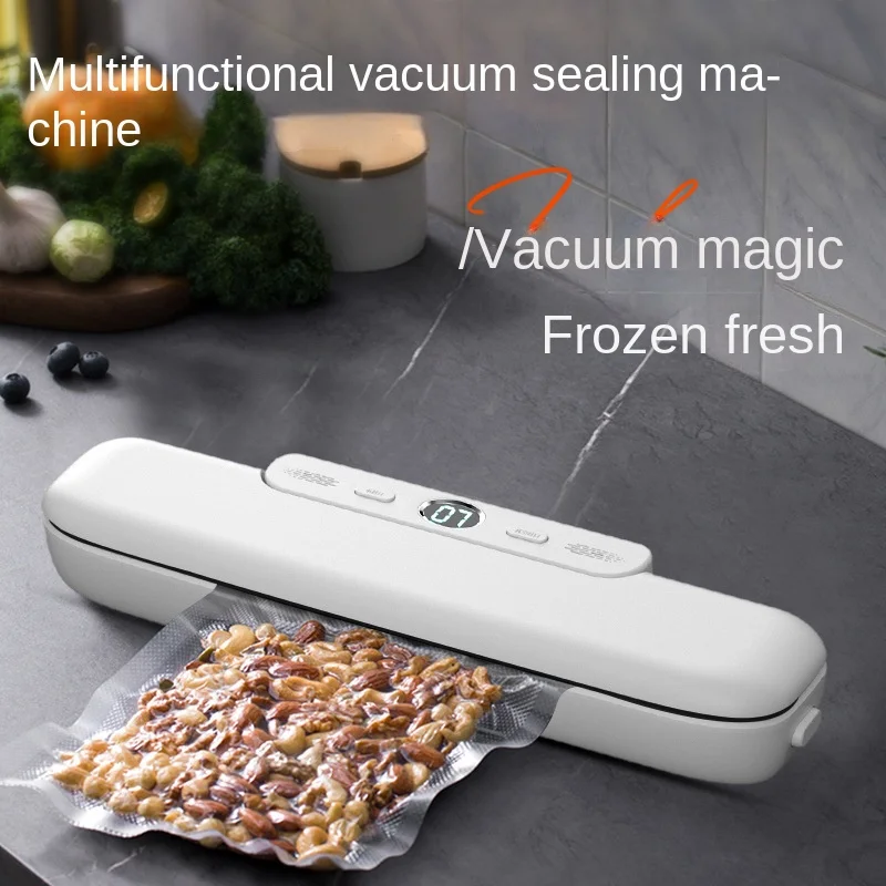 Automatic Vacuum Sealing Machine Home Kitchen Food Preservation Sealing Machine Cross-border Vacuum Mini Preservation Machine