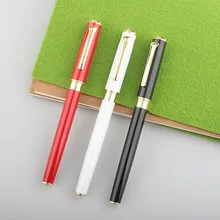 

Luxury 3 colors Metal Ballpoint Pens School Business Office Signature Roller Pen Writing Ballpen Student Stationery Supplies