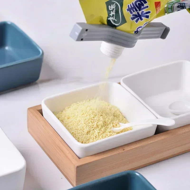 Screw Cap Sealing Clip Seasoning Bag Milk Powder Salt Bag Sealing Clip Snack Food Preservation Gadget Kitchen Accessories Bread Bag Clips Kitchen Bag Clips Sealing Clips Storage Bag Clips Bag Clips