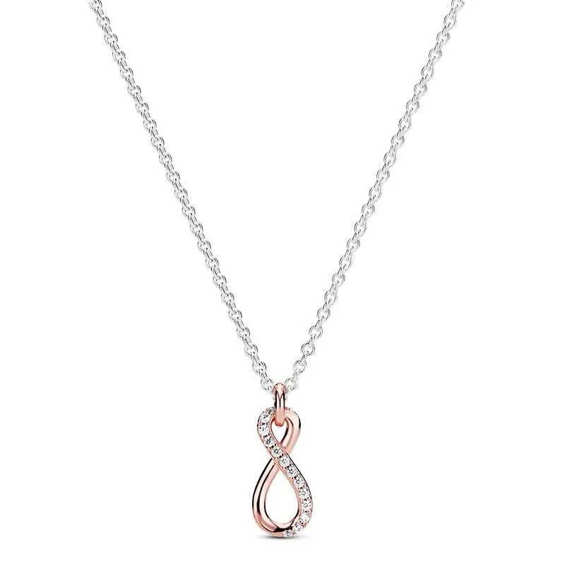 New Hot Selling Sparkling Eternal Star Moon Women's Necklace Suitable for Wedding, Holiday, Wine Party, Exquisite Gift