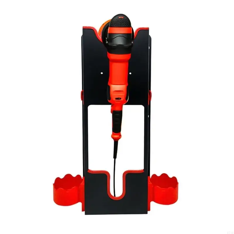 E74E Polisher Holder Wall Mount Polishing Machine Rack Car Polisher Holder