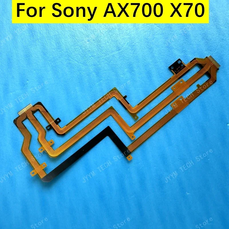  AX700 X70 LCD 스크린 디스플레이 플렉스 샤프트 회전 케이블 힌지 플렉시블 리본 FPC FDR-AX700 PXW-X70 캠코더 부품용 신제품