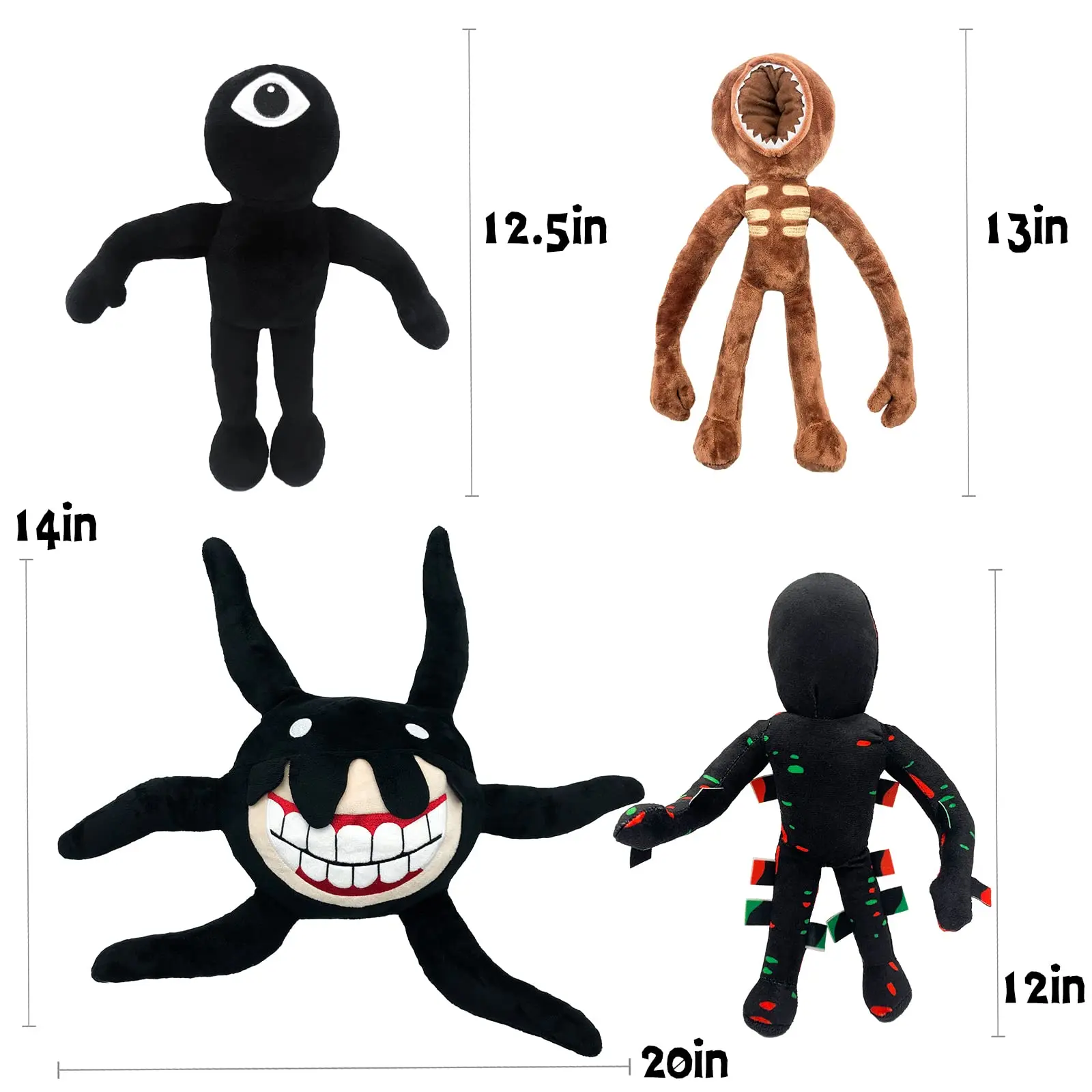 New Plush Dolls Of Doors Roblox Escape From The Gate Plush Toy Game Digital  Monster - Movies & Tv - AliExpress