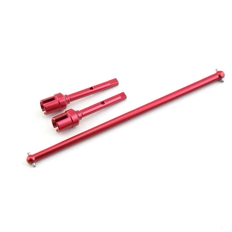 

3Pcs Metal Central Drive Shaft And Propeller Joint Set For Tamiya TT-02 TT-02B TT02 TT02B 1/10 RC Car Upgrade Parts