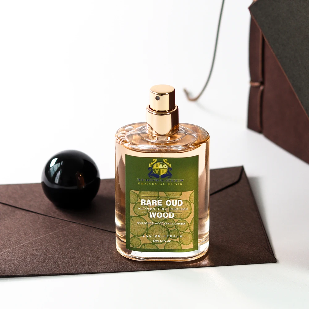Seltenes Oud Eau de Parfum – Luxuriöser, holziger, alkoholfreier Duft mit Sandelholz, Tonkabohne und Amber. Für Damen und Herren._voghion.com