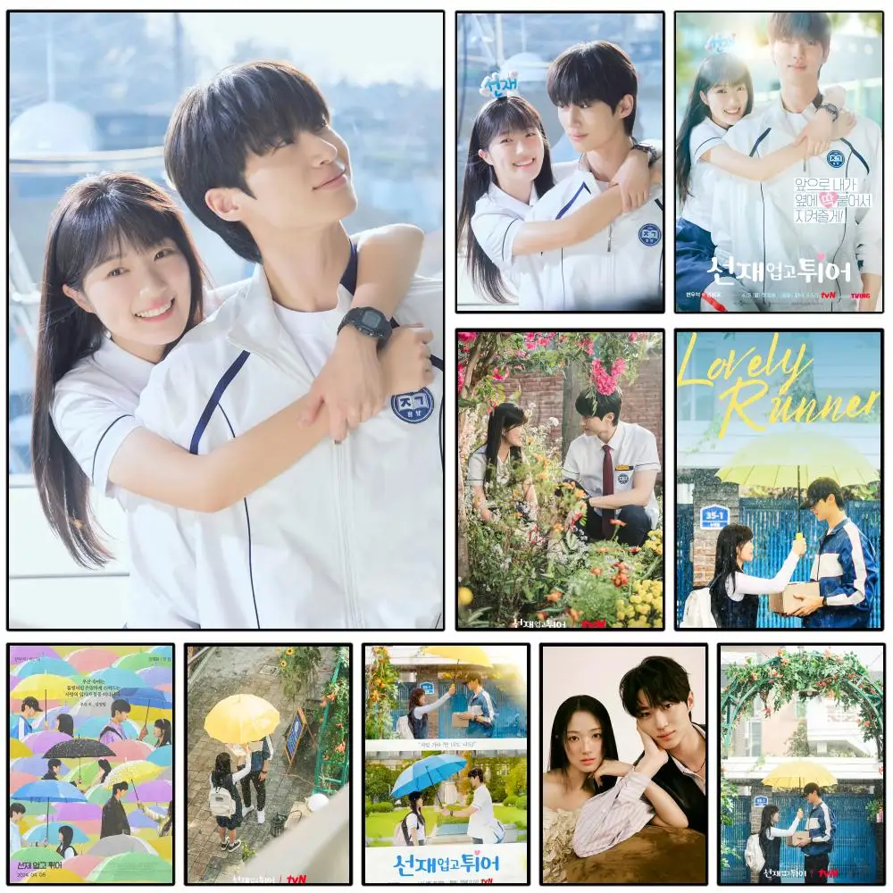 Lovely TV Series Poster - Self-Adhesive Waterproof Art Sticker for Coffee House Wall Decor