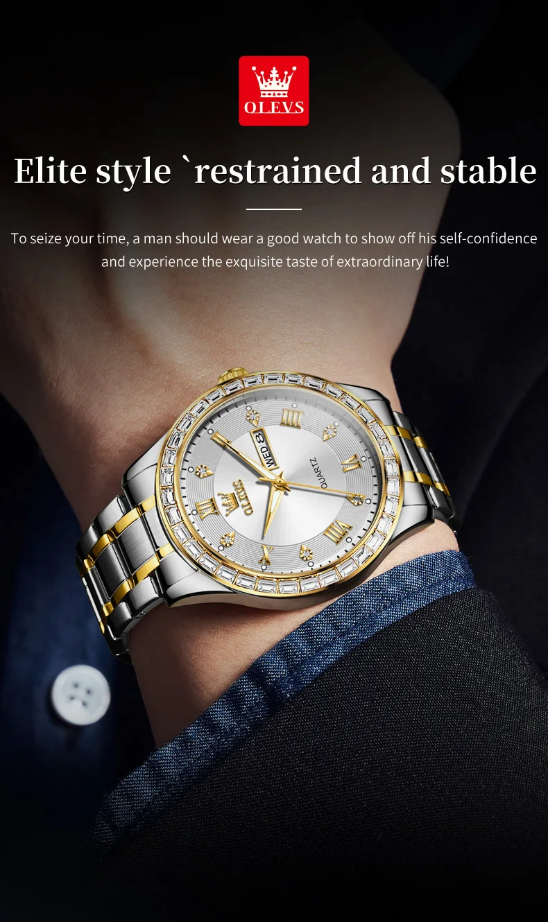 OLEVS 9906 Watch For Men description image 5