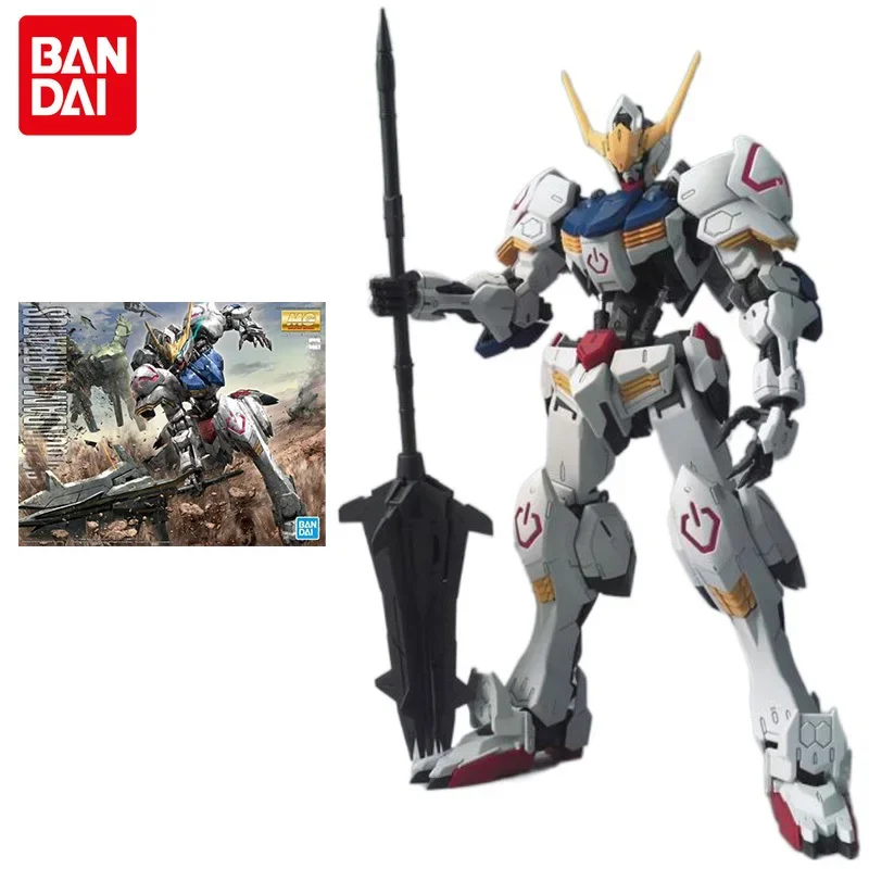 Bandai Gundam Model Kit Anime Figure Mg 1/100 Orphans A Sangue Di Ferro Barbatos Quarter Form Action Figures Giocattoli Regali Per Bambini