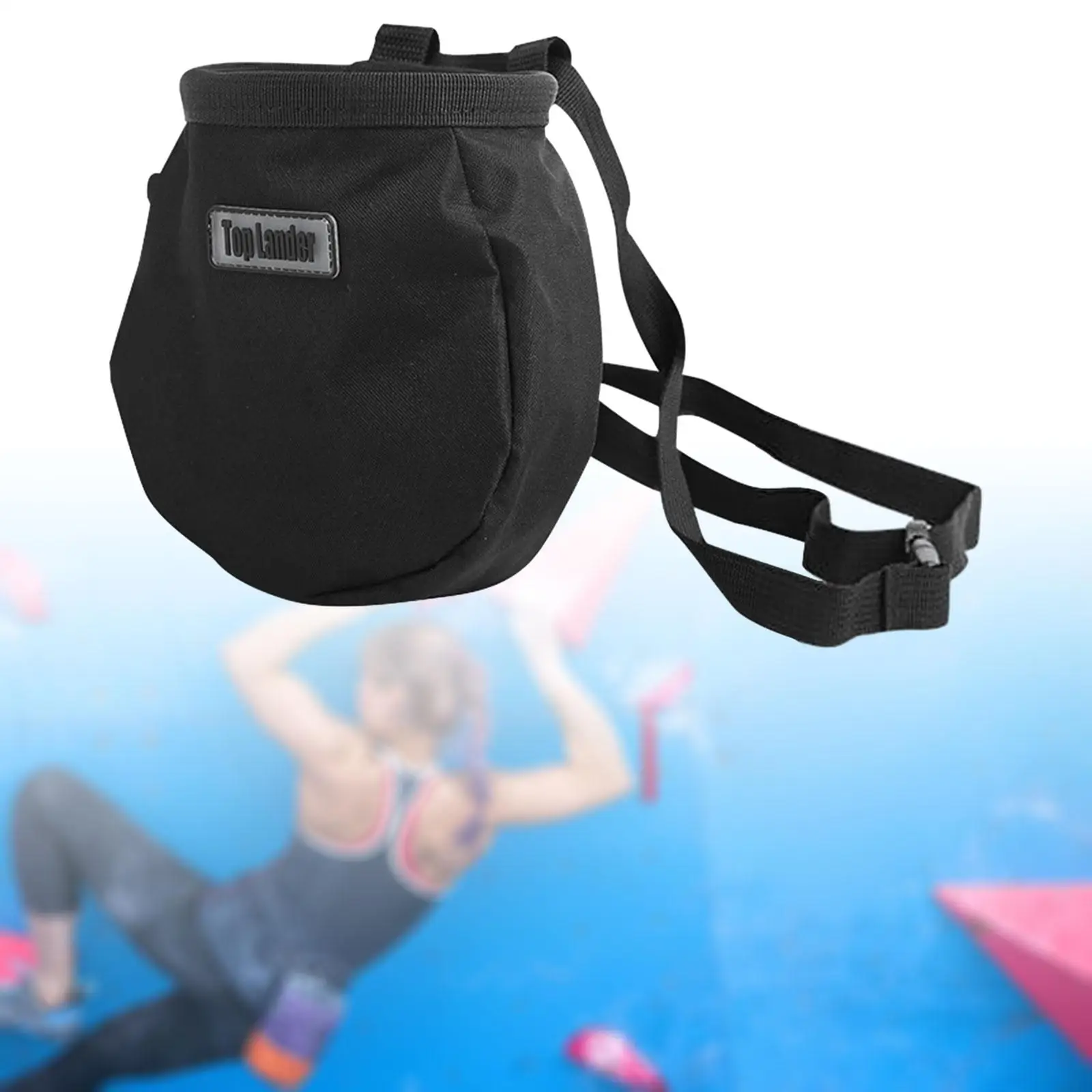 Rock Climbing Chalk Bag Storage Pouch for Deadlifting Gymnastics Training