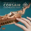 MMZ MODEL DIY 3D Wooden Puzzle Fantastic Spaceship Corsair Assembly Model Kits Toys For Children Kids Girls Birthday Gift 3